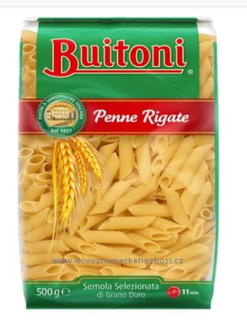 Delivered PENNE RIGATE 500g