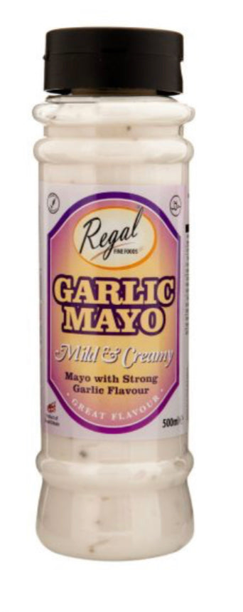 REGAL GARLIC MAYO MILD & CREAMY SAUCE 500ml