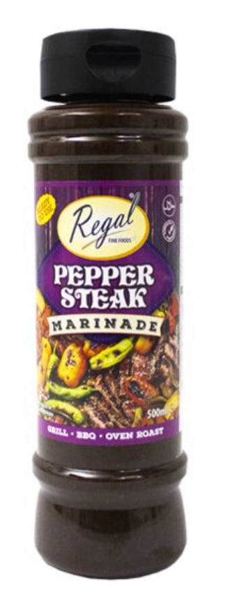 REGAL PEPPER STEAK MARINADE 500ml