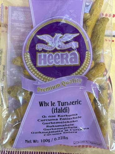 HEERA TURMERIC WHOLE (HALDI) 100G