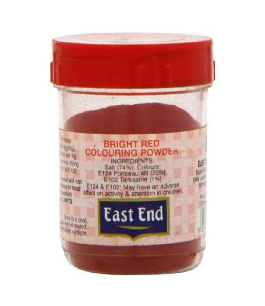 EAST END BRIGHT RED COLOURING POWDER 25g