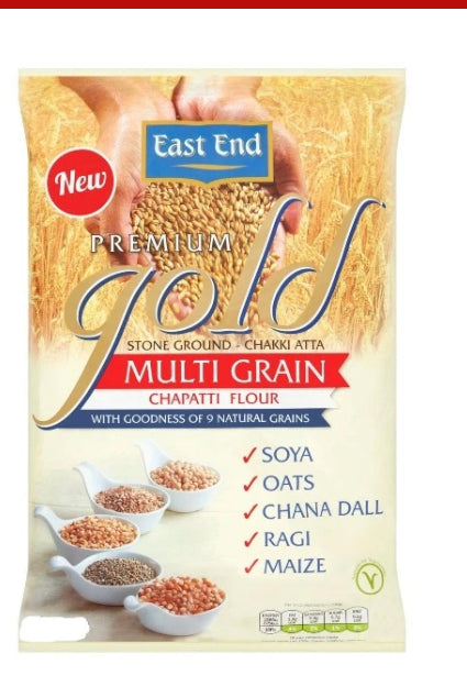 EAST END PREMIUM GOLD MULTI GRAIN CHAPATTI FLOUR 5KG