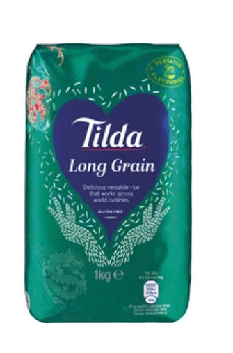 TILDA LONG GRAIN RICE 1KG