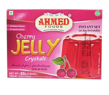 AHMED FOODS CHERRY JELLY CRYSTALS 70g