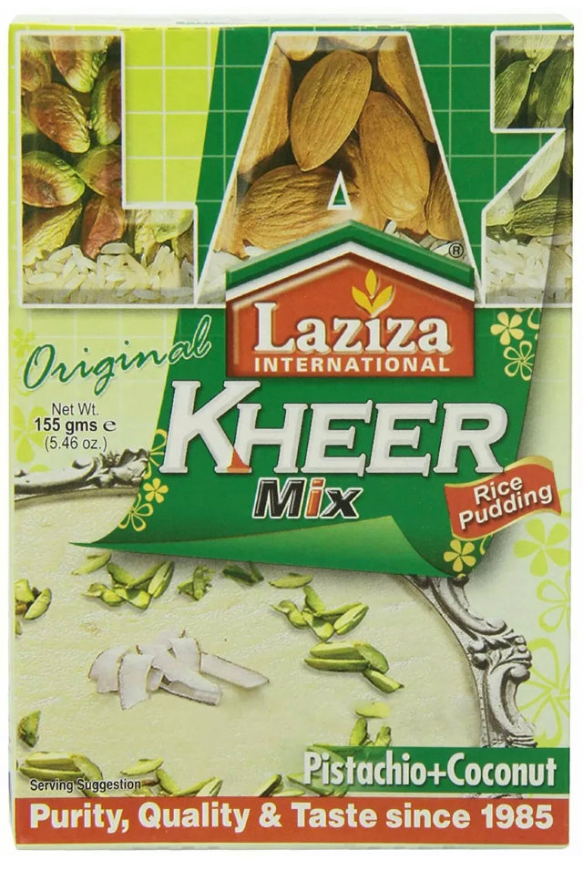 LAZIZA KHEER MIX (PISTACHIO/COCVONUT) 155G