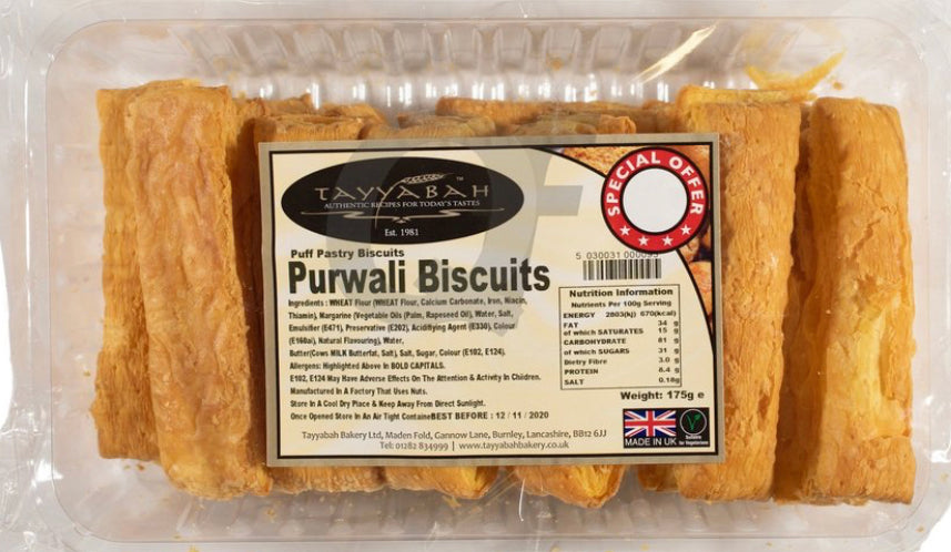 TAYYABAH PURWALI BISCUITS 175G