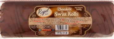 REGAL BAKERY CHOCOLATE SWISS ROLL 300G