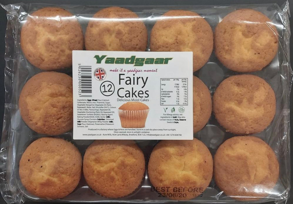 YAADGAAR FAIRY CAKES 12PCS