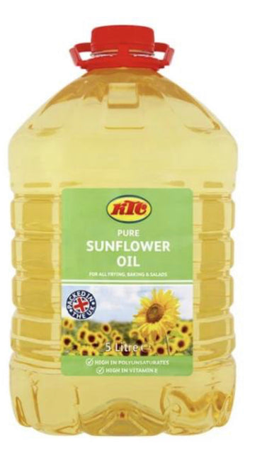 KTC PURE SUNFLOWER OIL 5Ltr