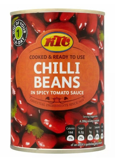 KTC CHILlLI BEANS IN SPICY SAUCE 400g