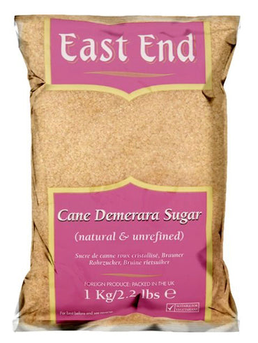 EAST END CANE DEMERARA SUGAR 1kg