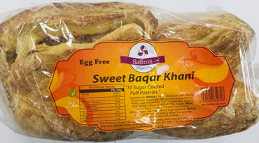 SAFFRON PASTRIES SWEET BAQAR KHANI 10'S (EGG FREE)