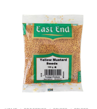 EAST END MUSTARD SEEDS (YELLOW) 100G