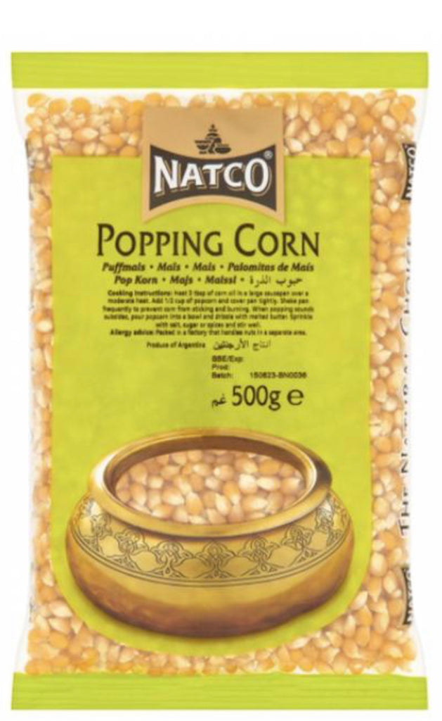 NATCO POPPING CORN 500G