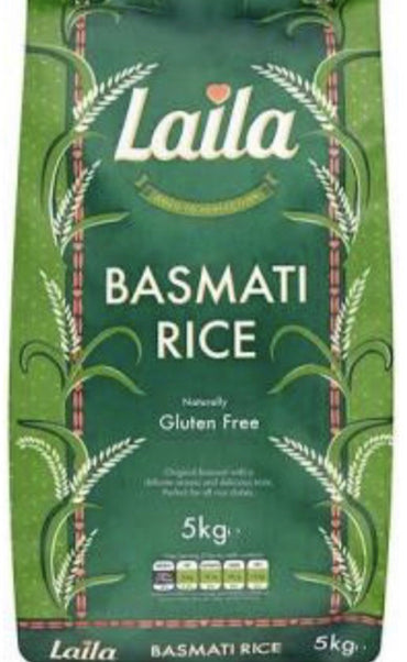 LAILA BASMATI RICE 5KG