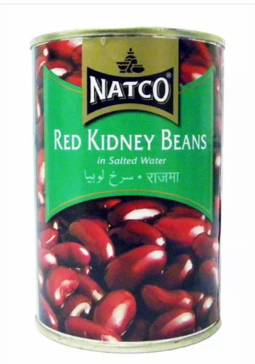 NATCO RED  KIDNEY BEANS IN SALTED WATER 400g