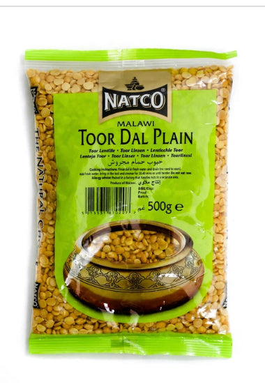 NATCO TOOR DAL PLAIN 500G