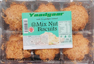 YAADGAAR MIXED NUT BISCUITS 12PCS