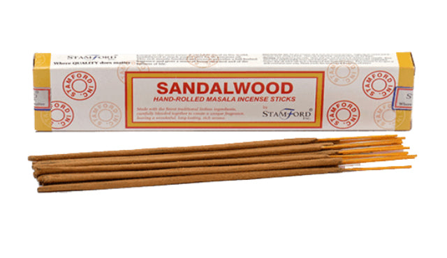 STAMFORD SANDAL WOOD MASALA  INCENSE  15STK