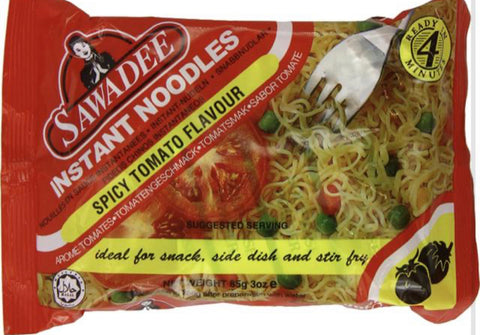 SAWADEE INSTANT NOODLES SPICY TOMATO FLAVOUR 85g