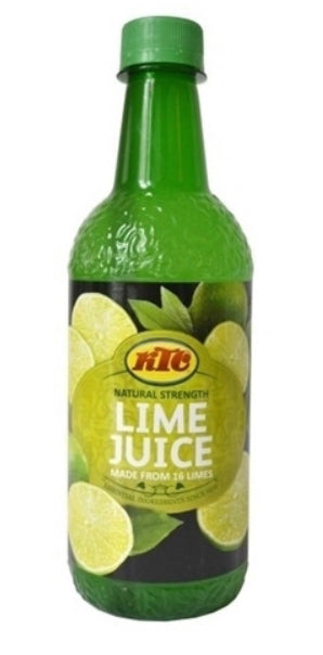 KTC NATURAL STRENGTH LIME JUICE 500ml