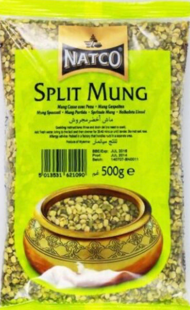 NATCO SPLIT MUNG 500G