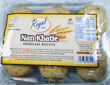 REGAL BAKERY NAN KHATIE SHORTCAKE BISCUITS 18'S