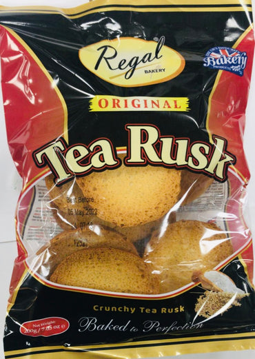 REGAL BAKERY ORIGINAL TEA RUSK 200G