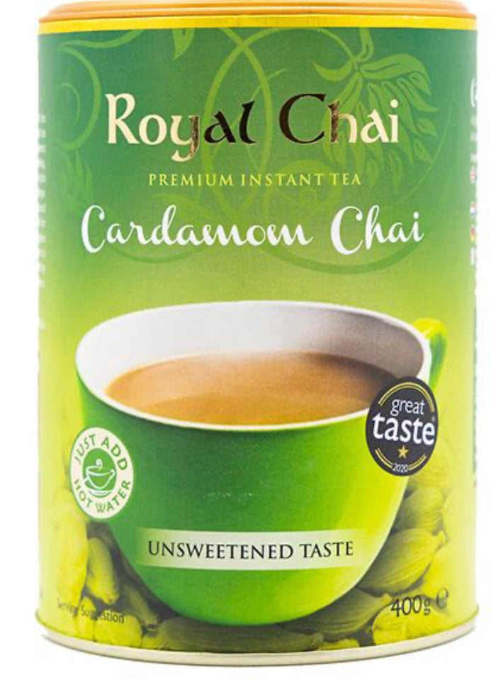 ROYAL CHAI CARDAMOM  CHAI (UNSWEETENED)400g