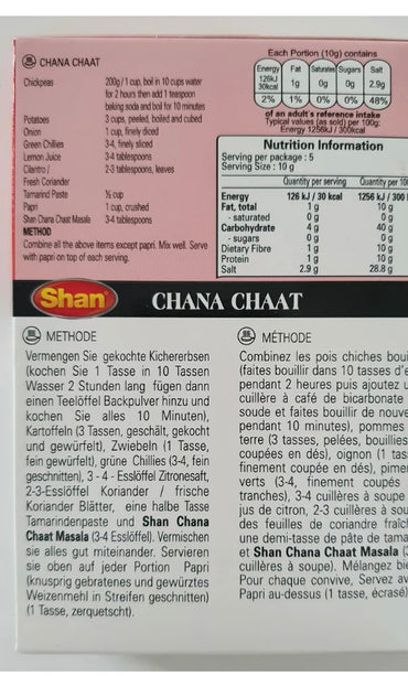 Shan Chana Chaat Masala 50g