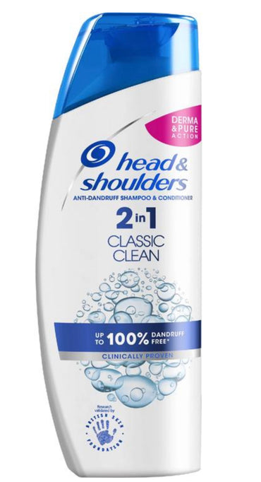 HEAD AND SHOULDERS 2 IN 1 CLASSIC CLEAN 450ML - Shampoo