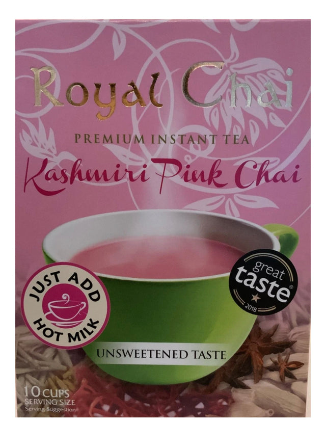 ROYAL CHAI KASHMIRI PINK CHAI (UNSWEETENED) 140g