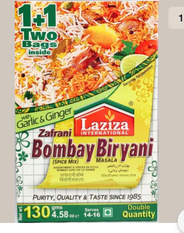 LAZIZA BOMBAY BIRYANI MASALA (ZAFRANI)