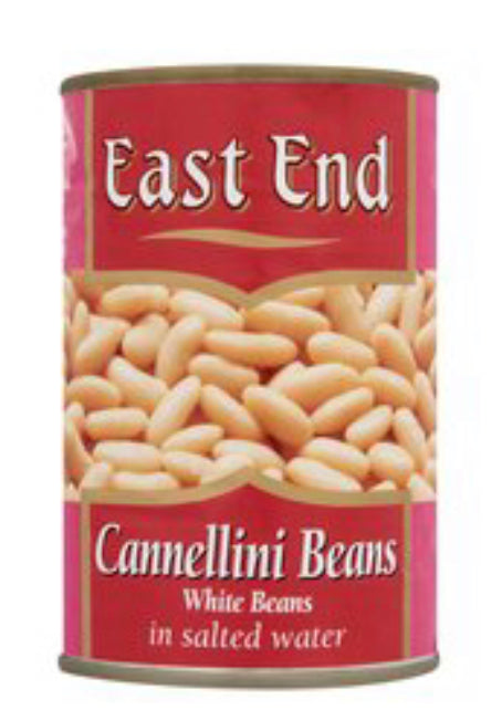 EAST END WHITE KIDNEY BEANS IN SALTED WATER 400g