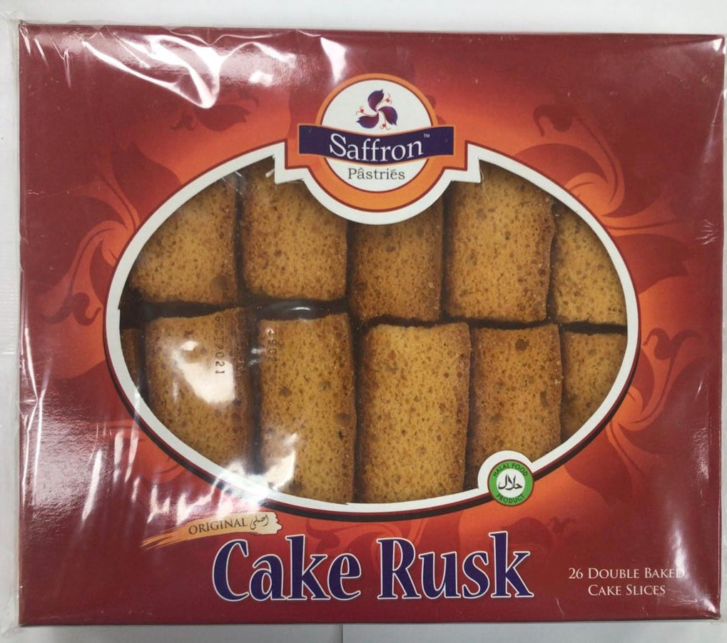 SAFFRON PASTRIES ORIGINAL CAKE RUSK 26PCS