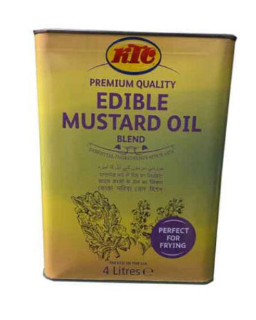 KTC EDIBLE MUSTARD OIL 4Ltr