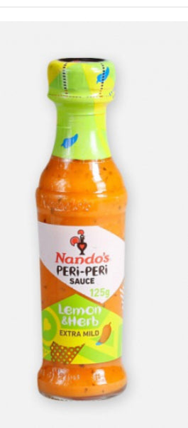 NANDO’S PERI-PERI SAUCE LEMON & HERB 125g