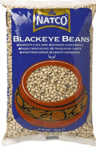 NATCO BLACK EYE BEANS 2KG