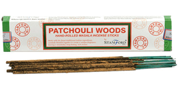 STAMFORD PATCHOULI WOODS MASALA INCENSE 15STK