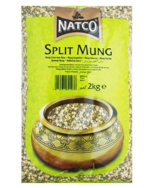 NATCO SPLIT MUNG 2KG