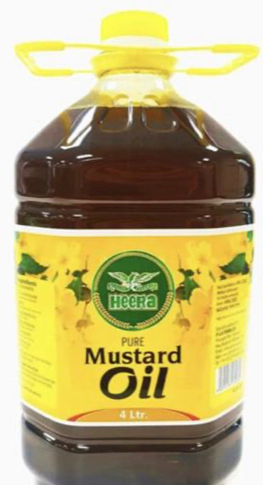 HEERA PURE MUSTARD OIL 4Ltr