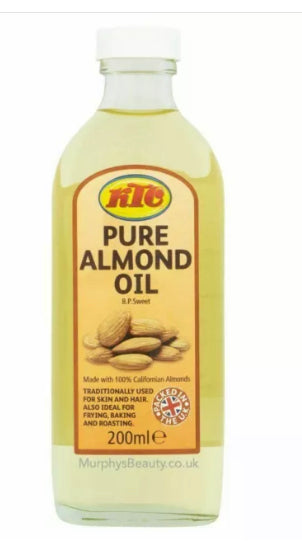 KTC PURE ALMOND OIL 200ml