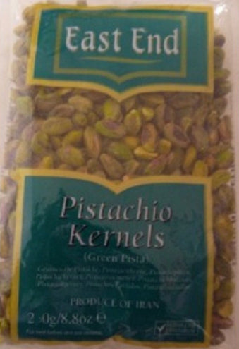 EAST END PISTACHIO KERNELS (GREEN PISTA) 200G