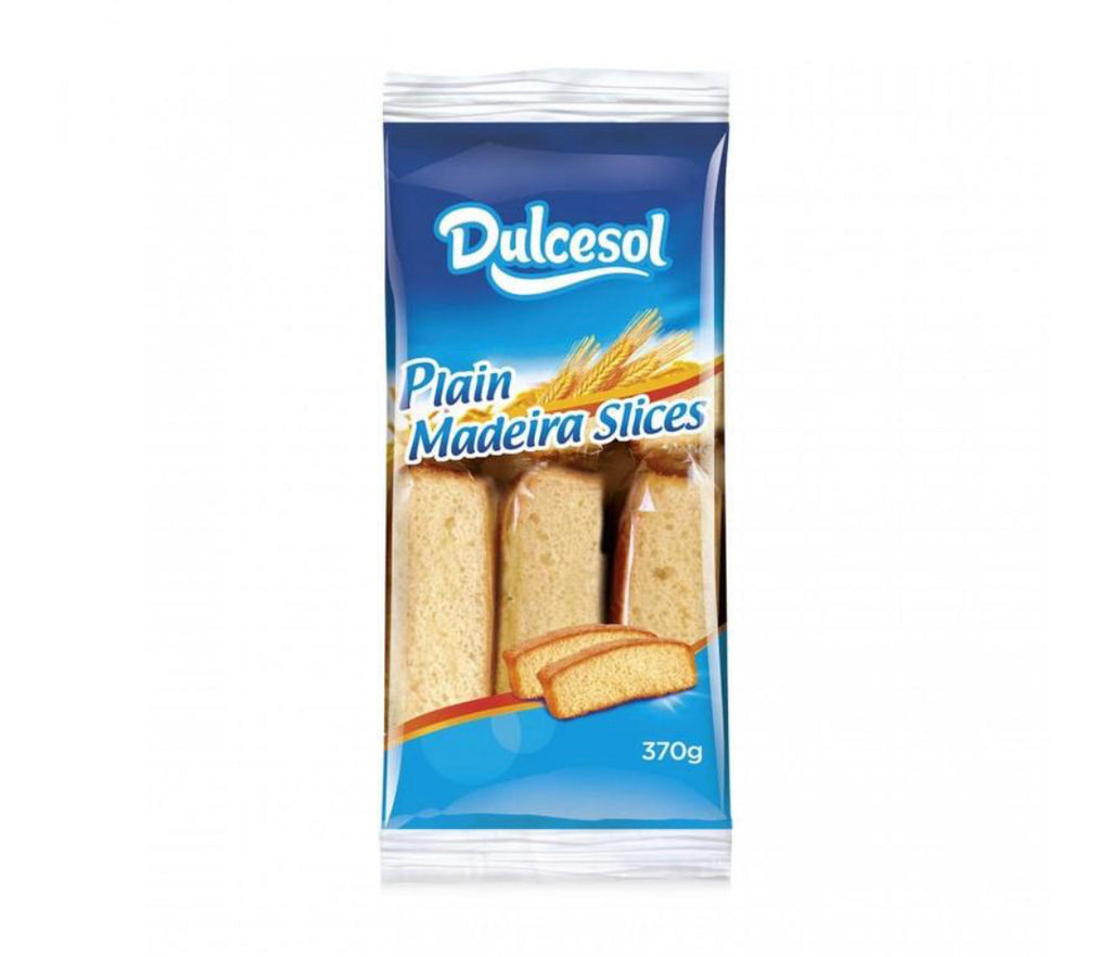 DULCESOL PLAIN MADEIRA SLICES 370G