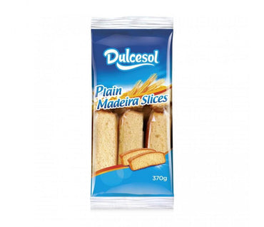 DULCESOL PLAIN MADEIRA SLICES 370G