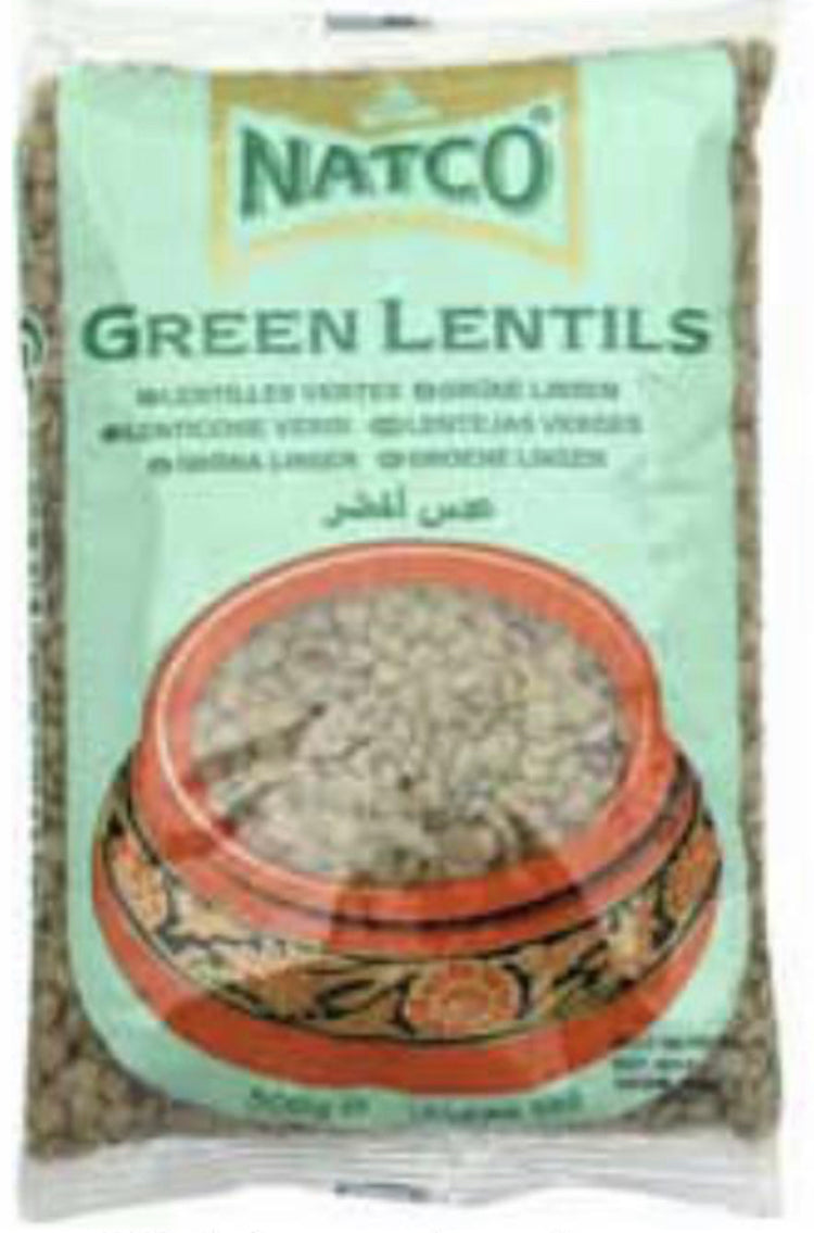 NATCO GREEN LENTILS 500G