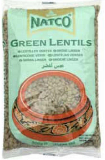 NATCO GREEN LENTILS 500G