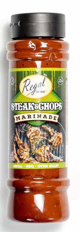 REGAL STEAK & CHOPS MARINADE 500ml