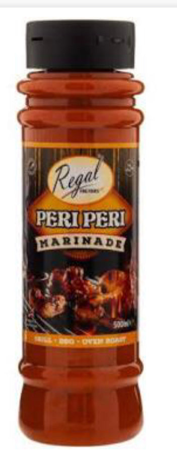 REGAL PERI PERI  MARINADE 500ml