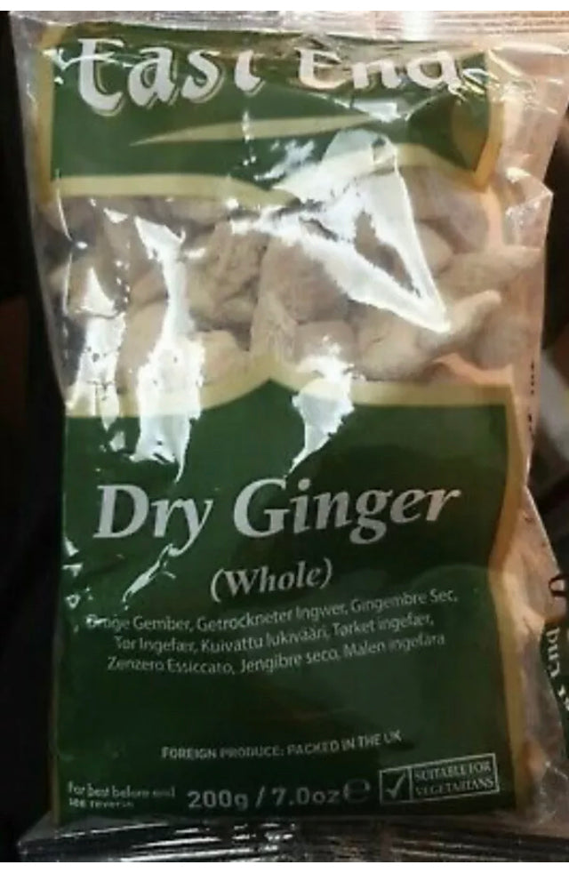 EAST END DRY GINGER (WHOLE) 200G